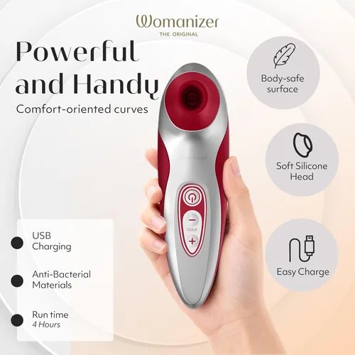Vista 4 de Womanizer Pro40 - Potenciador del placer sensual.