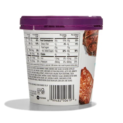 Vista 2 de 365 by Whole Foods Market, Helado Brownie Batter, 16 onzas