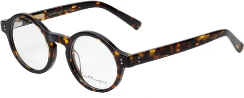 Ernest Hemingway H4616 Gafas de lectura redondas con luz azul +2.00 Tortoise Havana Lectores para hombres/mujeres