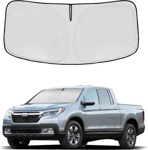 Vista 95 de Parasol para parabrisas Rivian R1S 2022-2024 2025, parasol para ventana frontal, ajuste personalizado, accesorios R1S, visera solar, pantalla