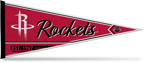 Vista 13 de Rico Industries NBA Basketball 12" x 30" Felt Wall Décor Pennant - Great for Home/Bed Room/Man Cave Décor