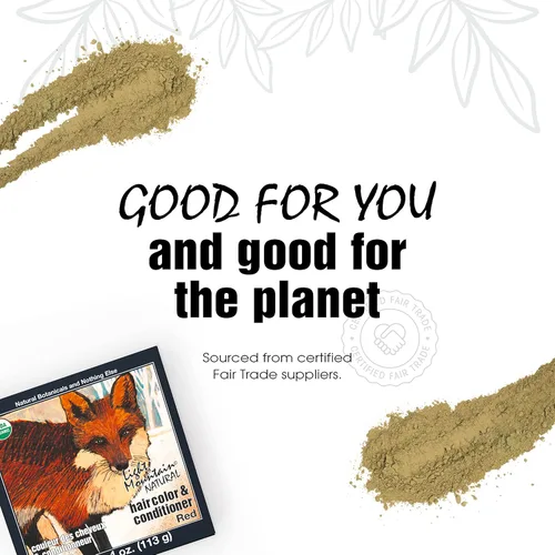 Vista 7 de Color de cabello natural y acondicionador Light Mountain, rojo, 4 onzas (paquete de 3)