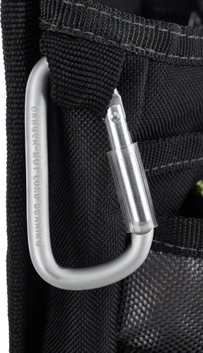 Vista 7 de Bolsa de herramientas AWP, bolsa de herramientas para electricista, organizador multibolsillo profesional premium