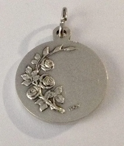 Vista 4 de MEDALLA DE SAN ANTONIO DE PADUA CON JESÚS NIÑO - 100% HECHO EN ITALIA - MEDALAS DE LOS SANTOS PATRON