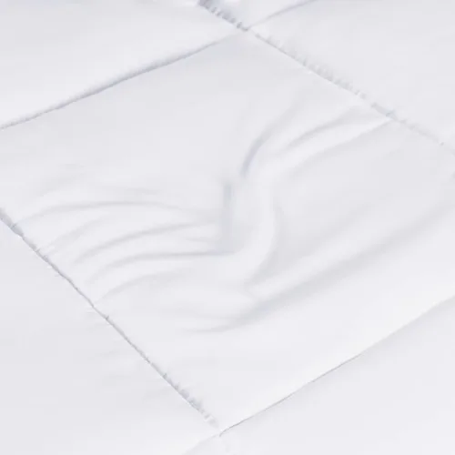Vista 5 de Superior Edredón de microfibra cepillada sólida, ropa de cama alternativa al plumón, reversible, peso medio, esponjoso, decorativo, funda