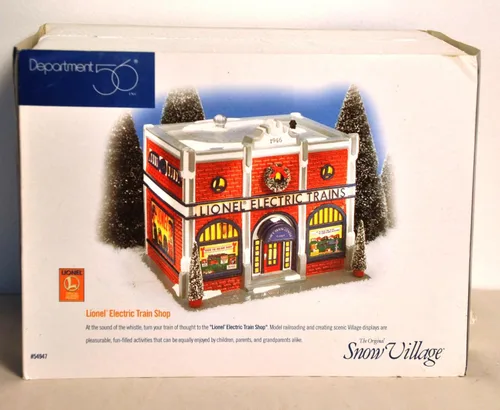 Vista 2 de Dept. 56 Lionel Tienda de Tren Eléctrico
