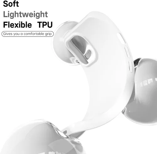 Vista 62 de Svanove para iPhone 7 Plus/ 8 Plus, funda de silicona, de goma suave brillante y gel de jey lindo, funda protectora de plástico simple y lisa