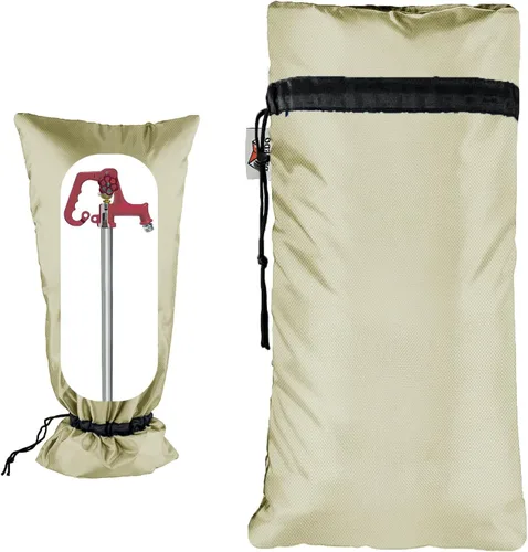 Vista 10 de Cubiertas de llave al aire libre para el invierno, bolsa protectora de congelación con aislamiento Dupont de 63.5 cm de alto x 33 cm de ancho