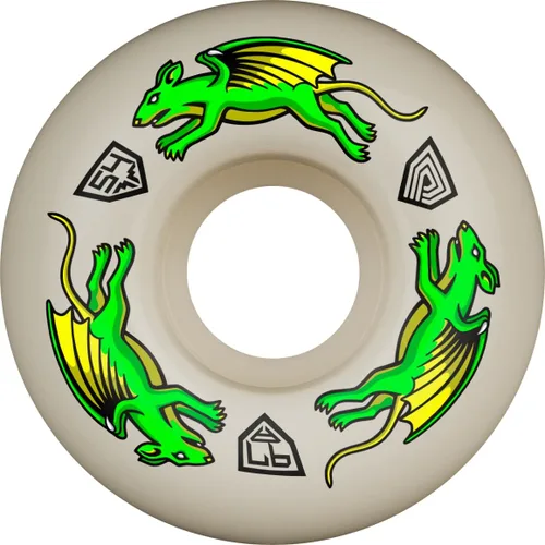 Vista 66 de Ruedas de patineta Powell Peralta Dragon Formula 88A, A2, 54mm x 39mm
