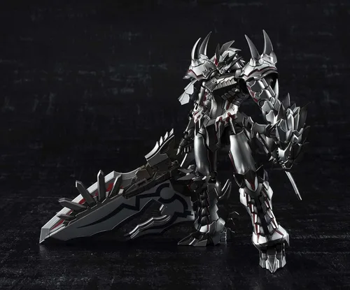 Vista 2 de Bandai Chogokin Monster Hunter G-Rank Henkei Liolaeus Weathering Versión Plata