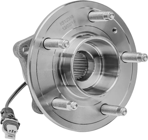 Vista 296 de Detroit Axle - Kit de cubos de rodamiento de rueda delantera de 6 piezas para Dodge Dart 2013-2016, Chrysler 200 2015-2017, 2 cojinetes de rueda