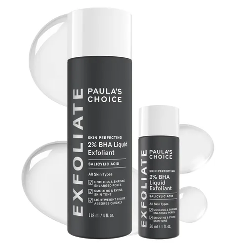 Paula's Choice Skin Perfecting - Exfoliante líquido de ácido salicílico BHA al 2 %