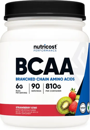 Vista 14 de Nutricost Polvo BCAA (Mango Naranja, 60 Porciones) - Relación Óptima 2:1:1, Sin Gluten, Sin OMG, Vegetariano