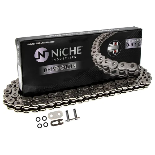 Vista 5 de NICHE 520 cadena de transmisión 36 eslabones junta tórica con enlace maestro de conexión para motocicleta ATV Dirt Bike
