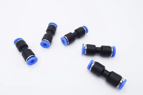 Vista 21 de Empuje para conectar, tubo de 1/2 pulgada OD, conector de dos vías de unión recta de aire neumático (paquete de 5)