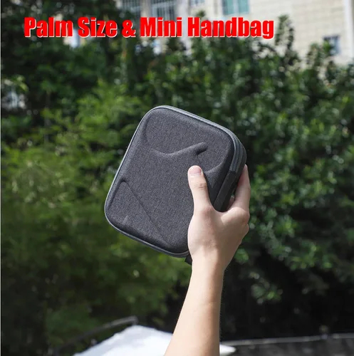 Vista 5 de Funda Pocket3 para DJI Osmo Pocket 3 Accesorios de la cámara Bolsa de la manija de la batería Mini Trípode Transmisor Cubierta protectora de viaje