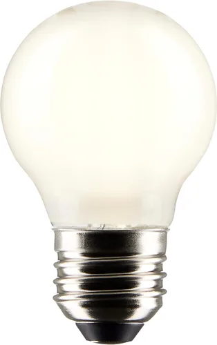 Vista 2 de Satco Bombilla LED E26 de 5.5 W, 3000 K, clasificación de 15000 horas, regulable