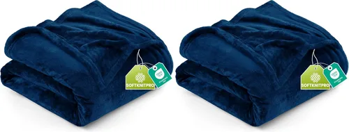 Vista 56 de Utopia Bedding - Manta de vellón de lujo, mullida, antiestática; manta de suave microfibra de 8.8 oz/yd² (300 g/m²) para cama; tamaño Queen