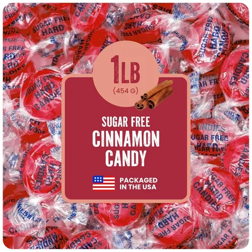 Vista 19 de Cambie Caramelos duros sin azúcar, 1 libra de caramelo sin azúcar envueltos individualmente, caramelo