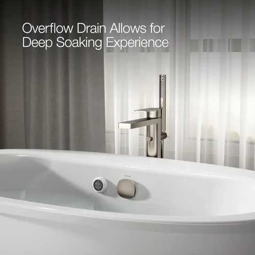 Vista 5 de KOHLER 24001-W1-0 Bañera Sunstruck, color blanco