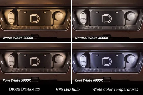 Vista 2 de Diode Dynamics Placa LED compatible con Ford Shelby GT500 2007-2009 (uno), 194 SMD2 Cool White (6000K)