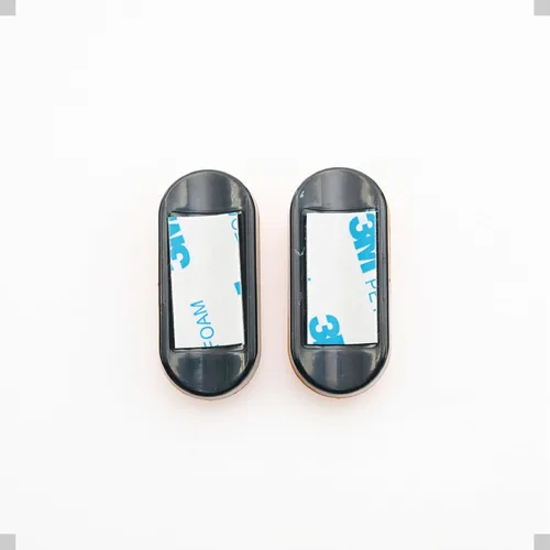 Vista 7 de BAR AUTOTECH Reflectores de horquilla delantera adhesivos, montaje rápido, adhesivos reflectantes para motocicleta, manillar de bicicleta