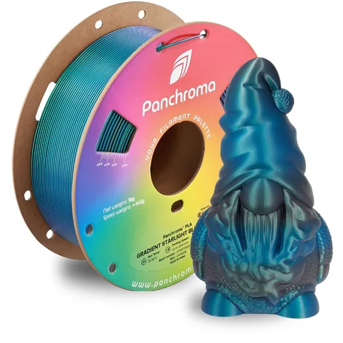 Vista 46 de Polymaker Panchroma - Filamento de impresión 3D Celestial de ácido poliláctico en degradé azul y morado, 0.069 pulgadas (0.069 in), 2.2 lbs, ácido