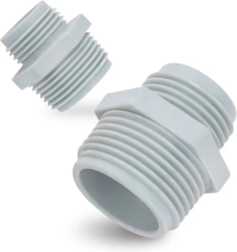 Vista 9 de Green Expert - Kit adaptador de codo de plástico para manguera de agua y bomba de sumidero de fácil conexión, contiene una hembra NPT de 1-1/2
