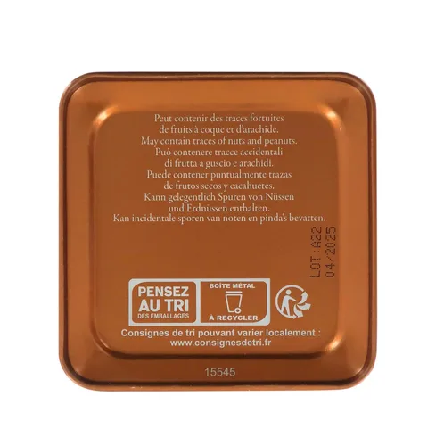 Vista 5 de Week-End à Paris - Té oolong saborizado con flor de cerezo, 100 g/3.52 oz té de hojas sueltas en lata, Dammann Frères