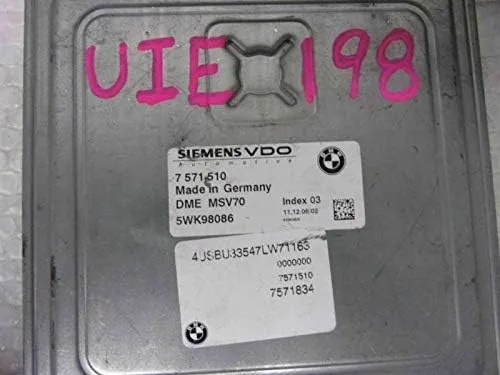 Vista 2 de 06-08 Se adapta al módulo de control del motor 7571510 7571834 del ECM de BMW Z4 3.0L ECM