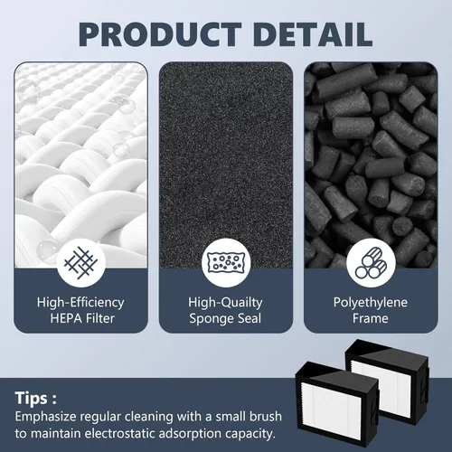 Vista 3 de Improvedhand Filtros de repuesto aptos para i-Robot Roomba E I y J Series i7 i7+/plus i3 i3+ i4 i6 i6+ i8 i8+ E5 E6 E7 piezas de aspiradora 4639161