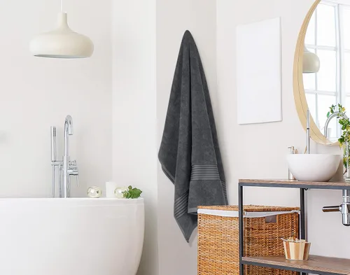 Vista 6 de Toalla de baño de lujo 700 GSM T (35 x 70 pulgadas) de Utopia Towels