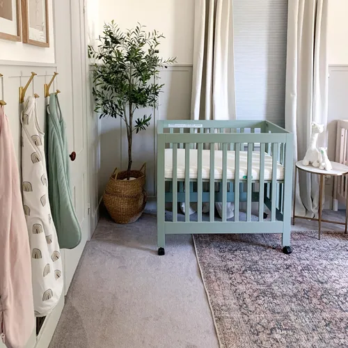 Vista 9 de Colchón para Mini Cuna Newton Baby 24" x 38" - Ultra-Transpirable Comprobado para Reducir el Riesgo de Asfixia, 100% Lavable - Funda Extraíble