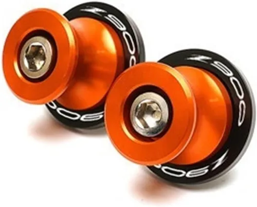 Vista 16 de Motorcycle Swingarm Slider Spools 8MM Stand Screws Cover for Kawasaki Z900 Z 900 2017-2022 2021 Anti-Fall Frame Sliders (Color : B Black)