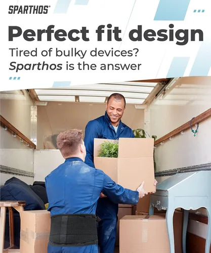 Vista 4 de Sparthos Cinturón de soporte de espalda [talla XXL] x soporte de cadera [pierna derecha]