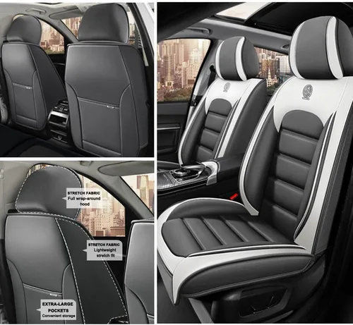 Vista 25 de 5 fundas de asiento para Lexus is 250C 2010-2015, fundas de asiento de automóvil de cuero, impermeables, antideslizantes, fundas de asiento