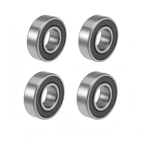 DEEG 4 rodamientos de 5/8 pulgadas IDx 1-3/8 pulgadas ODx 0.433 pulgadas de grosor 99502H-2RS rodamientos sellados de goma doble para Go Kart, mini