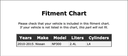 Vista 2 de Cadena de distribución inferior del motor compatible con Nissan NP300 2.4L L4 2010 2011 2012 2013 2014 2015 PC-436939