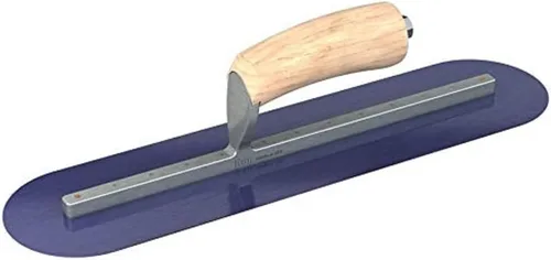 Vista 8 de Bon 66-175 - Paleta de acero con acabado urbano, cuadrada, acero azul, 12 x 3 pulgadas, madera