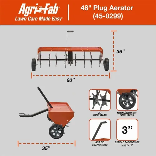 Vista 4 de Remolque aireador Agri-Fab 45 – 0299 de 48 pulgadas