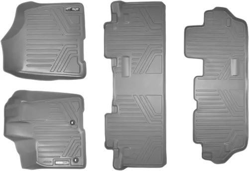 Vista 14 de MAXLINER Alfombrillas de Piso - Juego de Revestimiento de 3 Filas para Toyota Sienna 2013-2020