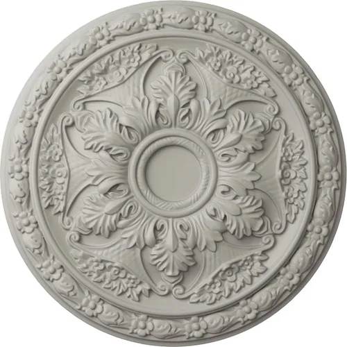 Vista 45 de Ekena Millwork CM20BLFCS Medallón de Techo Baile, 50.8cmOD x 1 5/8"P (se adapta a toldos hasta 3 1/4"), pintado a mano Flash Cobre