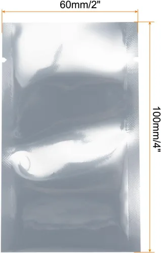 Vista 2 de Bolsas antiestáticas de protección ESD reutilizables, [para dispositivo electrónico GPU disco duro SSD HDD placa madre] - 2 x 4 pulgadas/25 piezas