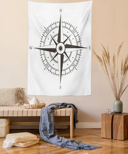 Vista 18 de Ambesonne Tapiz para amantes de los perros, siluetas de diferentes razas de perros, Chow Chow Shepherd Pinscher Spaniel, colgante de pared