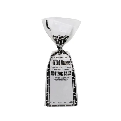 Vista 3 de UltraSource Wild Game - Bolsas para congelador (paquete de 1000), Black Plaid