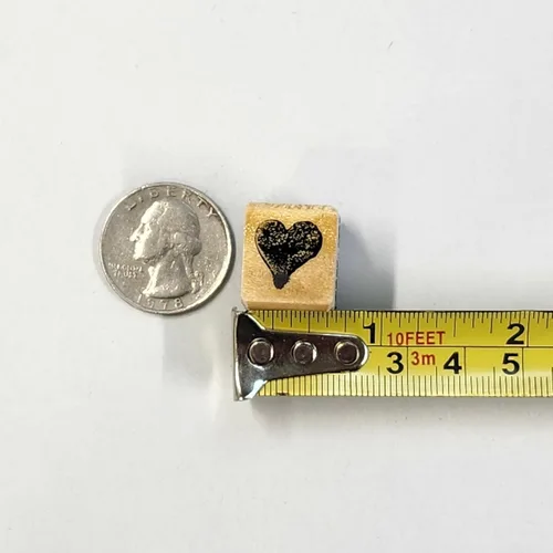 Vista 9 de Valentine's Hearts Rubber Stamps