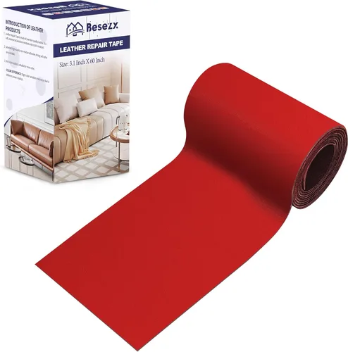 Vista 14 de Besezx Kit de Cinta de Parche de Reparación de Cuero, Reparación de Cuero Autoadhesiva para Muebles, Sillón, Sofá, Asientos de Automóvil, Silla