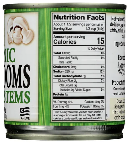 Vista 7 de Native Forest Trozos y tallos de hongos, 4 onzas