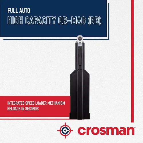 Vista 4 de Crosman CFAHCM Cargador BB de carga rápida para rifles de aire SBR totalmente automático BB, negro