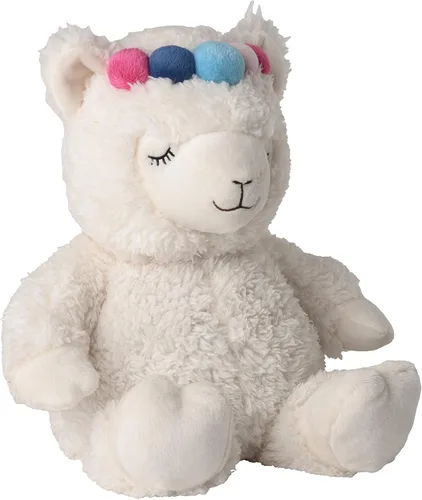 Vista 2 de Warmies® Cojín Calentador/Peluche Alpaca Mijo Lavanda Relleno 13.8 in 26.46 oz